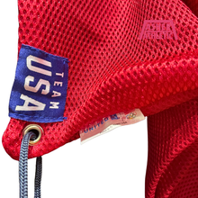 Load image into Gallery viewer, USA Olympic Team x United Airlines Mesh Drawstring Bag