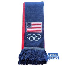 Load image into Gallery viewer, Team USA Olympic Winter Games Scarf